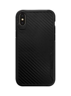 Carbon Fiber Case Cover For iPhone X/XS black