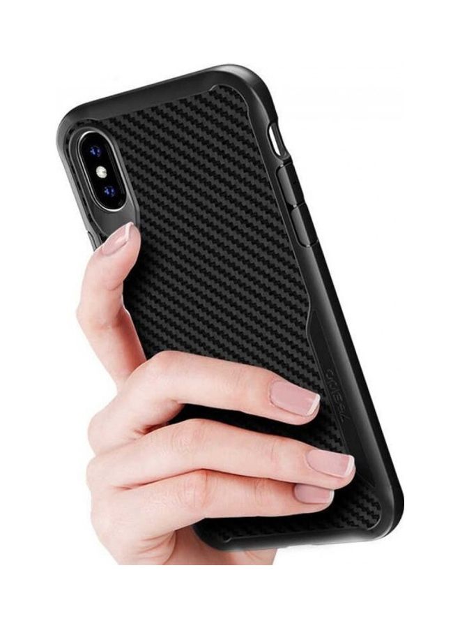 Yesido - Carbon Fiber Case Cover For iPhone X/XS black - Image 1