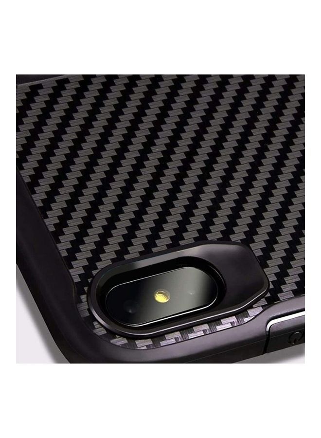 Yesido - Carbon Fiber Case Cover For iPhone X/XS black - Image 1