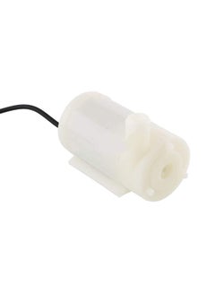 Mini DC 3-6V 120L/H Brushless Motor Submersible Water Pump White 10centimeter