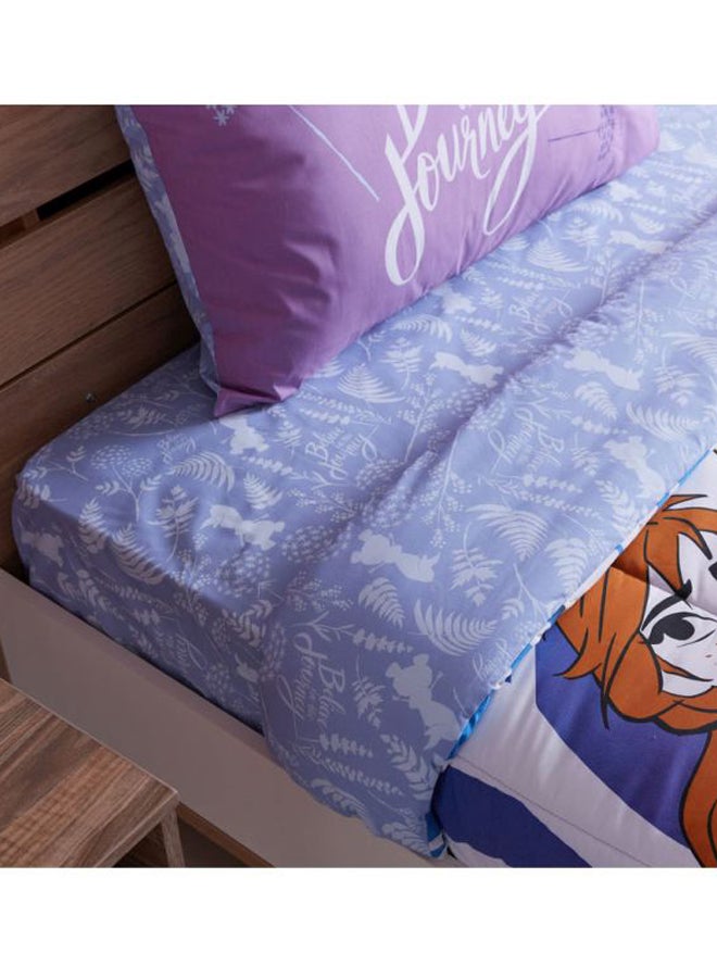 Disney - 4-Piece Frozen Comforter Set Polyester Multicolour 165x330cm - Image 1