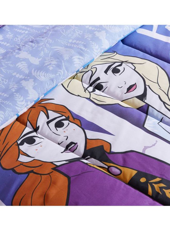 Disney - 4-Piece Frozen Comforter Set Polyester Multicolour 165x330cm - Image 1