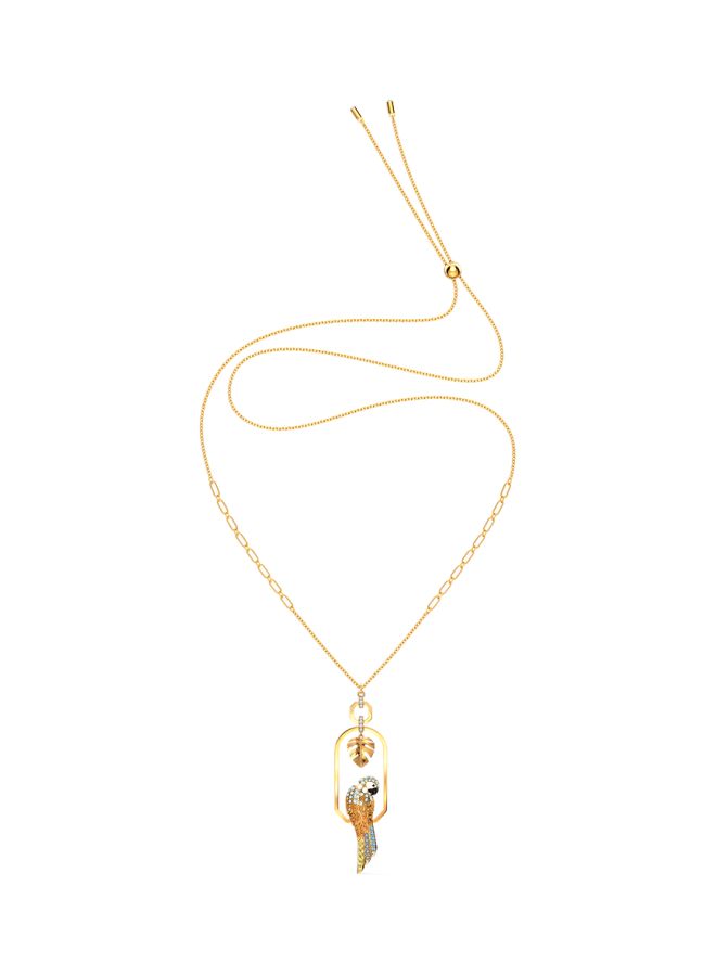 SWAROVSKI - Tropical Parrot Pendant Necklace - Image 1