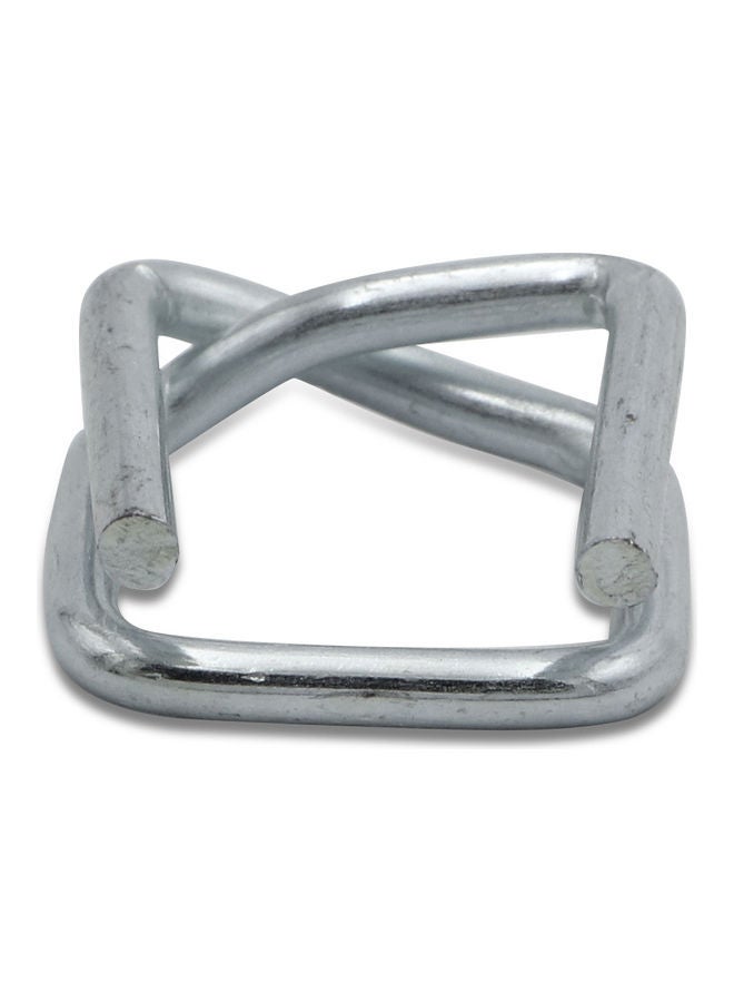 Cord Strap Buckle 16 mm x 1000 pcs Silver - Image 1