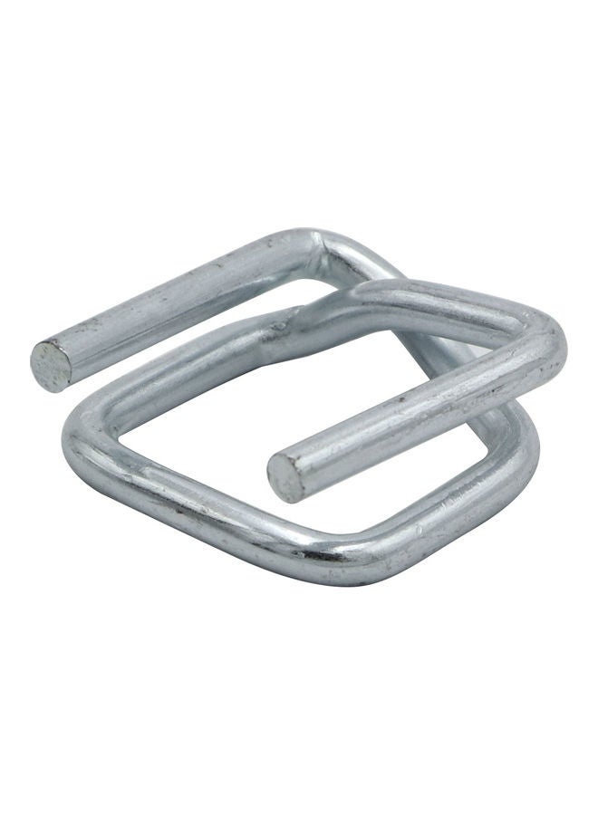 Cord Strap Buckle 16 mm x 1000 pcs Silver - Image 2