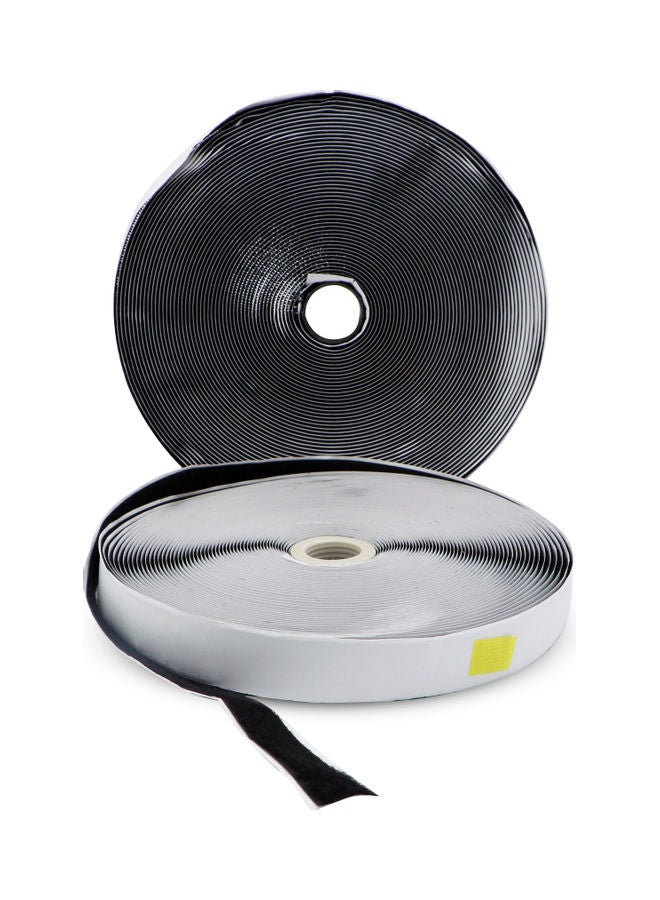 Velcro Tape With Adhesive 1 in x 20 m Black/White - Image 3