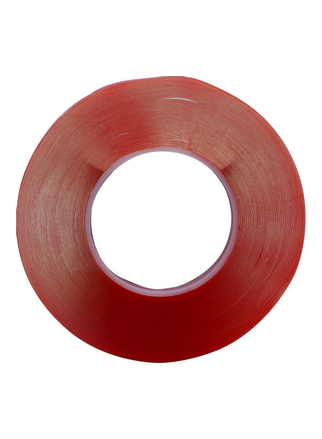شريط أكريليك بوجهين أحمر - Image 2