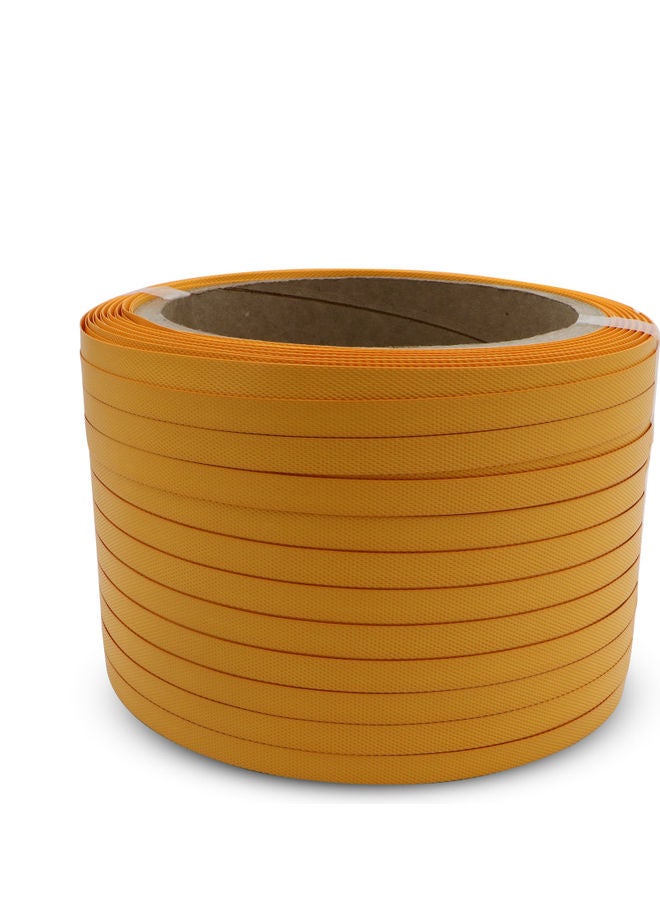 حزام من البولي بروبيلين مقاس 19 مم × 4.5 كجم أصفر - Image 1