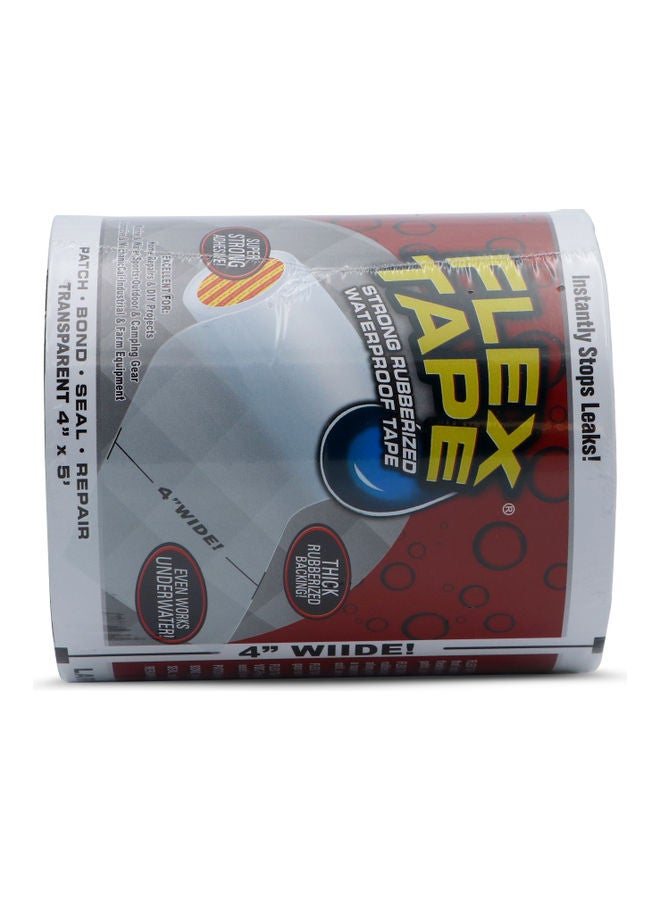 Flex Tape 4 in x 5 ft. Clear - Image 3