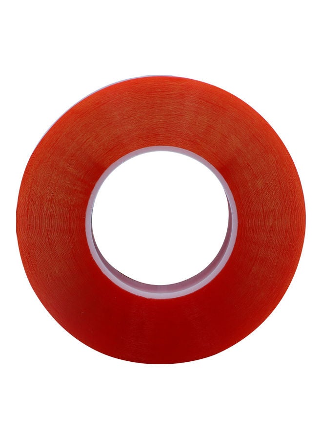 Double-Sided Acrylic Tape 19 mm x 50 m Red - Image 2