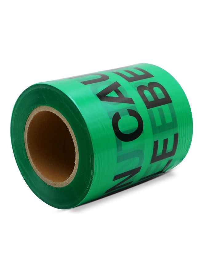 PVC Caution Tape - Telephone Cable Below 150 mm x 200 m Green - Image 2