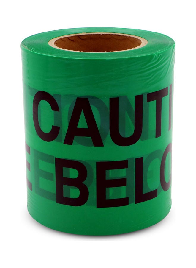 PVC Caution Tape - Telephone Cable Below 150 mm x 200 m Green - Image 1
