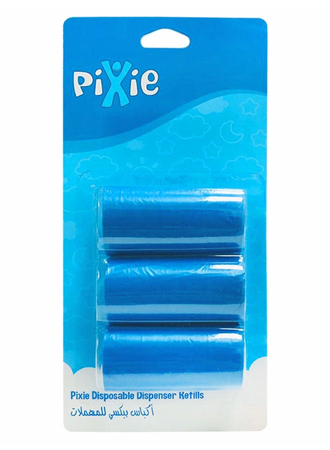 Vibrant's Pixie - Plastic Disposable Bag Dispenser And Refill Rolls - Image 1