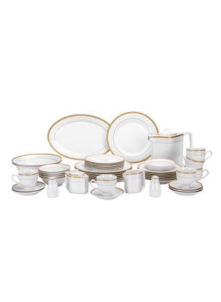 47-Piece Ovation Fine Bone Dinner Set White 25centimeter - v1610450412/N17404441A_1