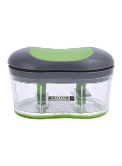 Royalford Slipping Chopper Green/Clear 1Liters  - Image 1
