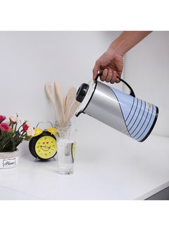 Royalford Royalford High Quality Vaccum Flask Glass With Liner 1.6L Long Heat And Cold Retention, Comfortable Handle, Pouring Spot, Rf5785 Gold - Silver/Purple-Assorted Multicolour  - Image 4