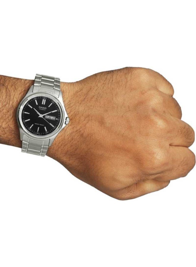 Men's Stainless Steel Analog Wrist Watch MTP-1239D-1ADF