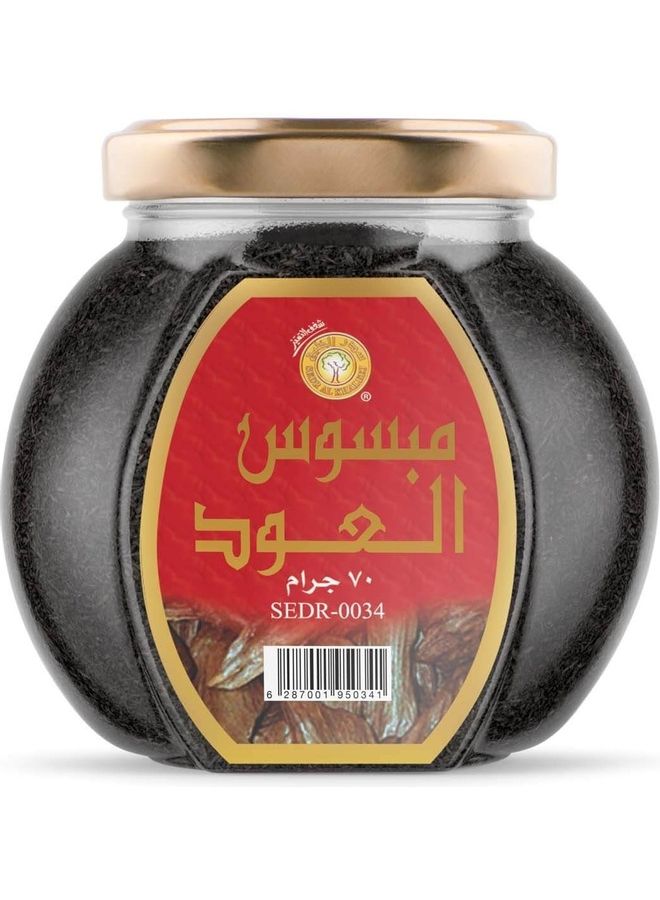 سدر الخليج للعطور مبسوس العود 70جرام  - Image 1