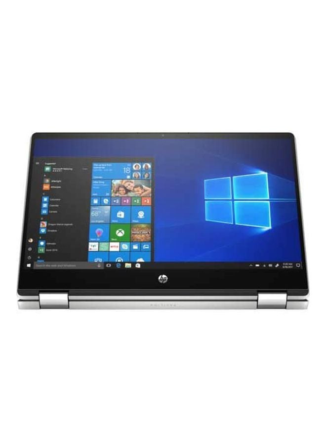 Pavilion x360 14-dh0012ne Convertible 2-In-1 Laptop With 14-Inch Display, Core i5 Processor/8GB RAM/256GB SSD/2GB NVIDIA Graphics Card Silver
