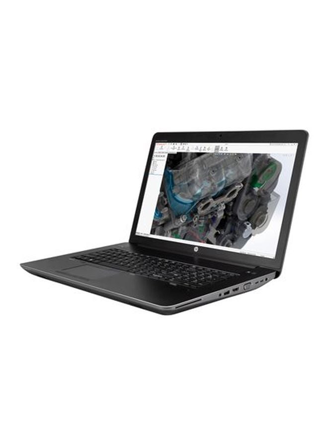HP زد بوك 17-T7V66EA بشاشة قياس مقاس 17.3 إنشاً، معالج زيون E3 / ذاكرة وصول عشوائية 32 جيجابايت / محرك أقراص ثابت سعة 256 جيجابايت/ بطاقة الرسومات نيفيديا كوادرو 4 جيجابايت مع لوحة مفاتيح عربية /إنجليزية أسود - Image 5