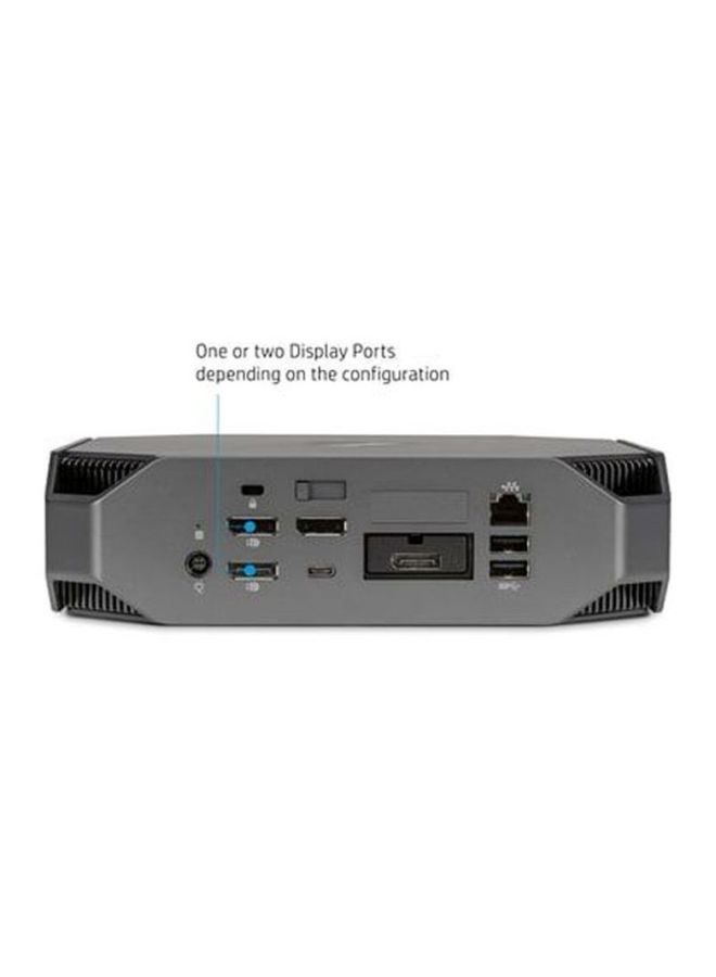 HP - Z2 Mini G4 Workstation With Core i5 Processor/8GB RAM/1TB HDD/Intel UHD Graphics 630 Black - Image 1