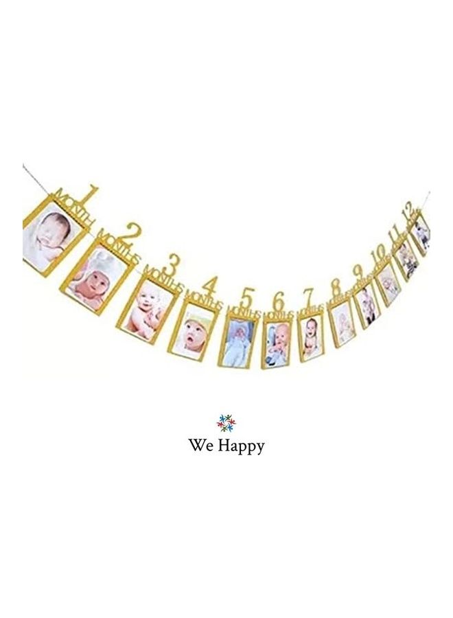 We Happy First Birthday Photo Frame 26 x 13cm  - Image 5