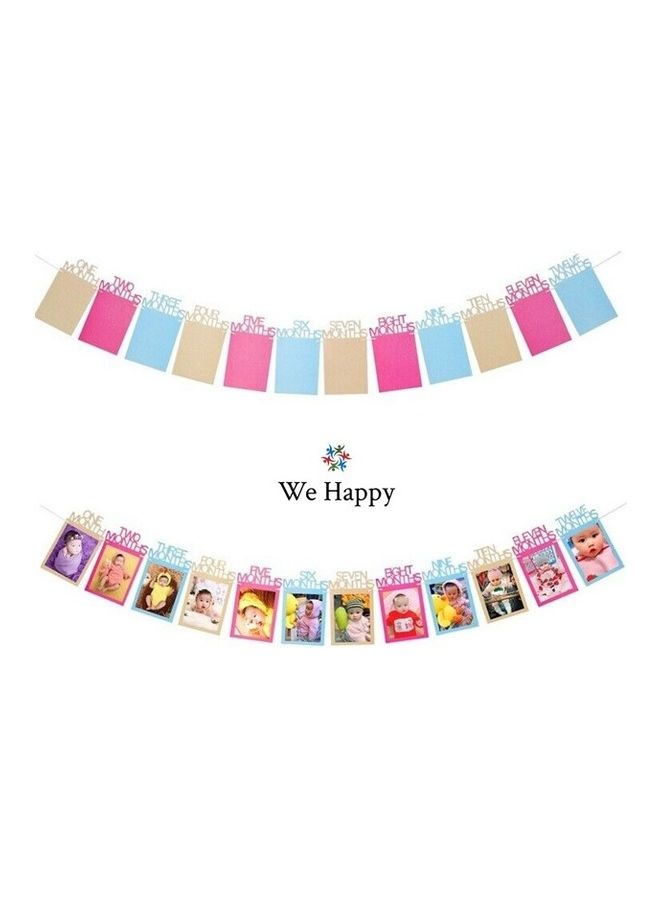We Happy First Birthday Photo Frame 22 x 13cm  - Image 2