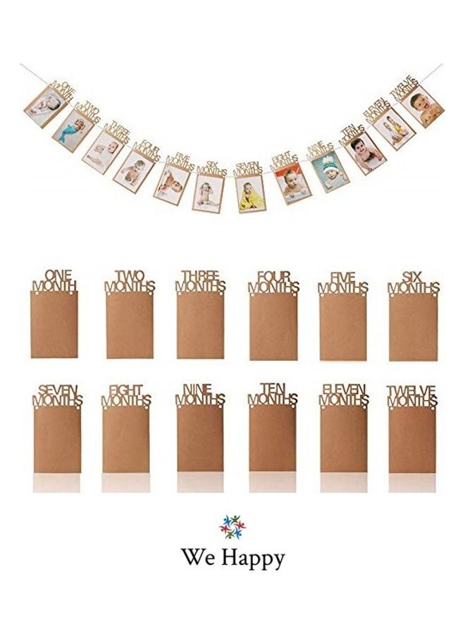 We Happy First Birthday Photo Frame 22 x 13cm - Image 4