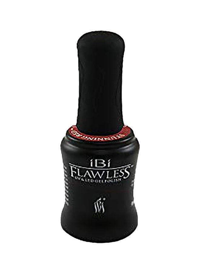 iBi Flawless Uv-Led Gel  Nail Polish Stunning Red - Image 1
