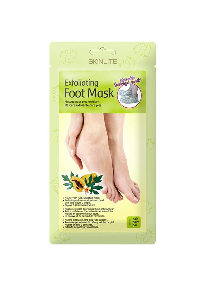 SKINLITE Exfoliating Foot Mask 40grams  - Image 1