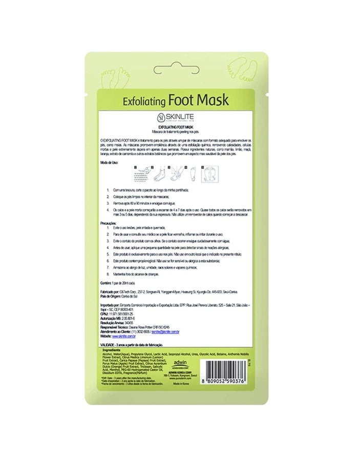 SKINLITE Exfoliating Foot Mask 40grams  - Image 2