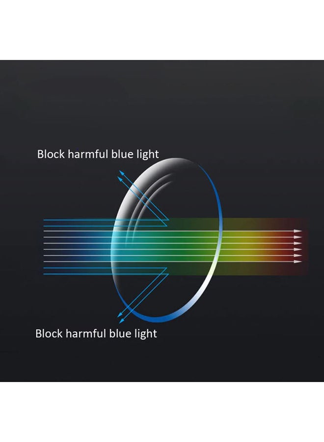 Generic - UV Protection Blue Light Blocking Lens Reading Glasses TR90R250 - Image 1