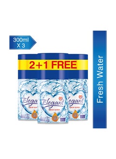 Elegant 3 Piece Fresh Water Automatic Refill Spray Set Blue 300ml  - Image 2