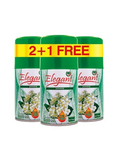Elegant 3 Piece Automatic Refill Spray Set Jasmine 300ml  - Image 1