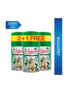 Elegant 3 Piece Automatic Refill Spray Set Jasmine 300ml  - Image 2