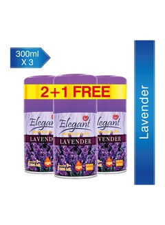 Elegant 3 Piece Lavender Automatic Refill Spray Set Purple 300ml  - Image 2