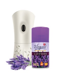 Elegant 3 Piece Lavender Automatic Refill Spray Set Purple 300ml  - Image 3
