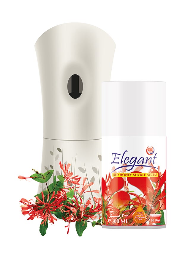 Elegant - 3-Piece Red Honey Suckle Nectar Set Red 300ml - Image 1