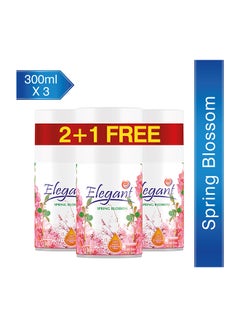 Elegant 3 Piece Spring Blossom Automatic Refill Spray Set Pink 300ml  - Image 2