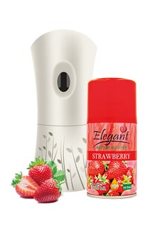 Elegant 3 Piece Strawberry Automatic Refill Spray Set Red 300ml  - Image 3