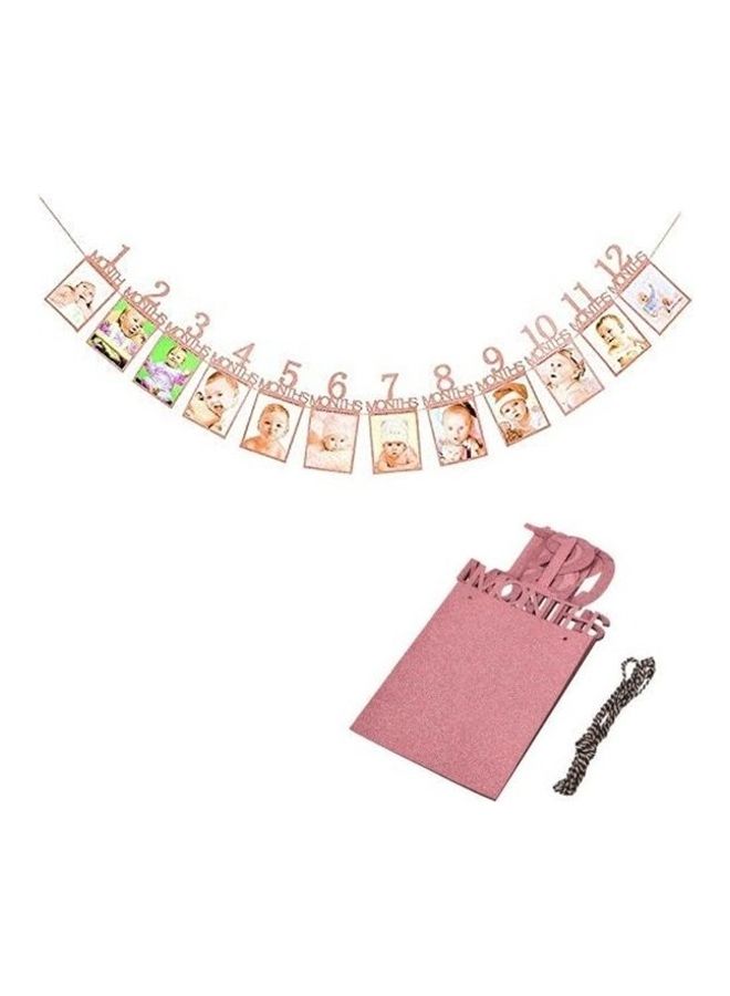 We Happy First Birthday Photo Frame 26 x 13cm  - Image 1