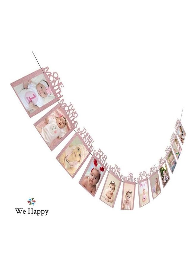 We Happy First Birthday Photo Frame 26 x 13cm  - Image 3