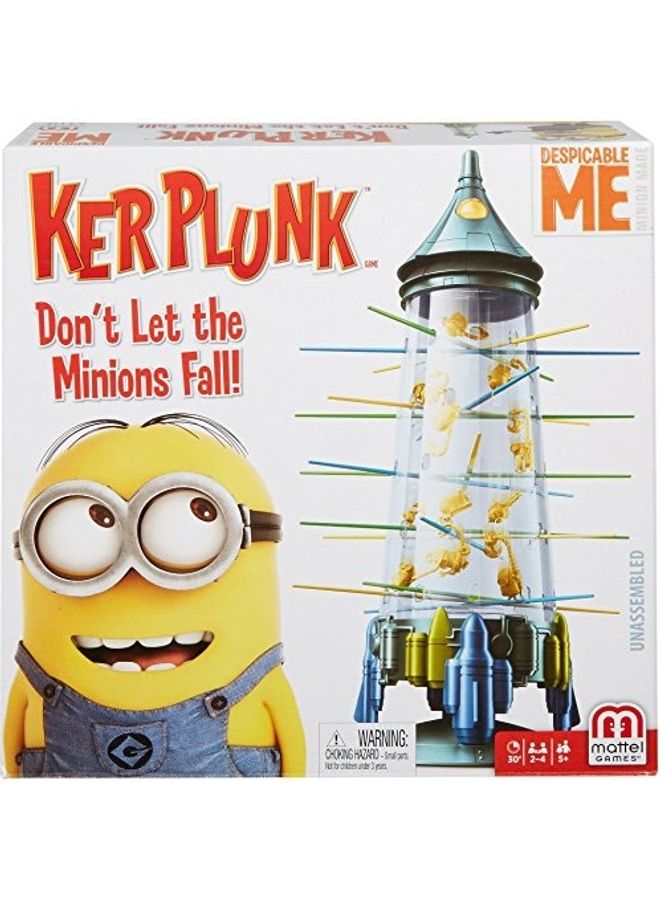 Mattel Games - Despicable Me Minion Made Kerplunk Game 3x11inch - Image 1