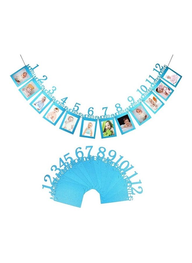 We Happy - First Birthday Photo Frame 26 x 13cm - Image 1