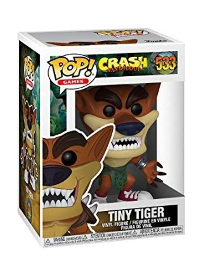 Pop Games Crash Bandicoot   Tiny Tiger 4x6inch