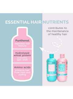 HAIR BURST 2 Piece Set Of Hair Growth Shampoo & Conditioner Blue,Pink 350ml  - Image 3