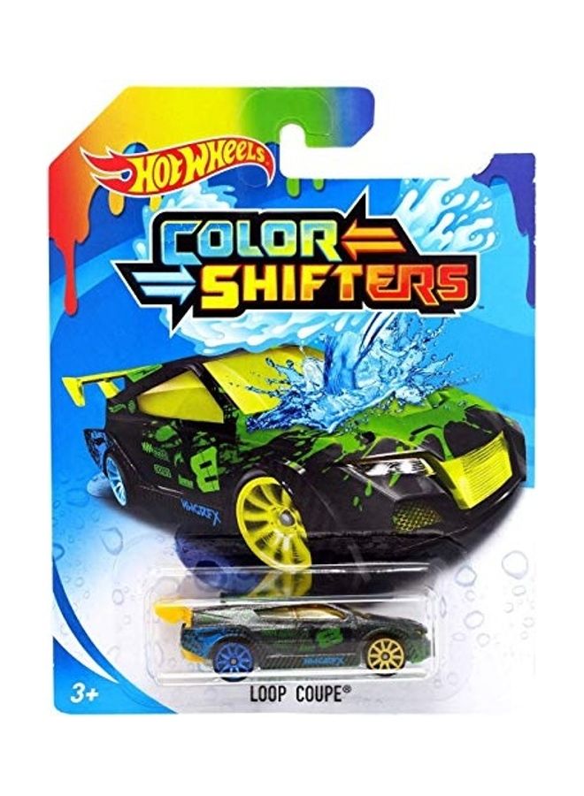 HW 2019 Hot Wheels Color Shifters Loop Coupe 1x6inch  - Image 1
