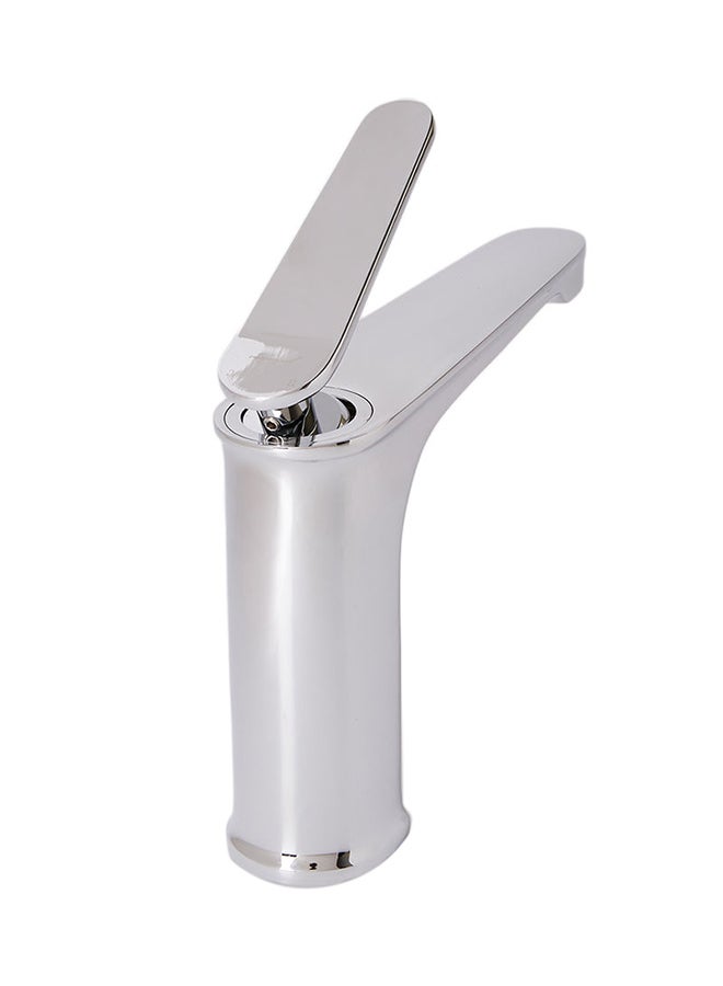 fashionhome Top Lever Wash Basin Mixer Silver 50x180x150mm - Image 3