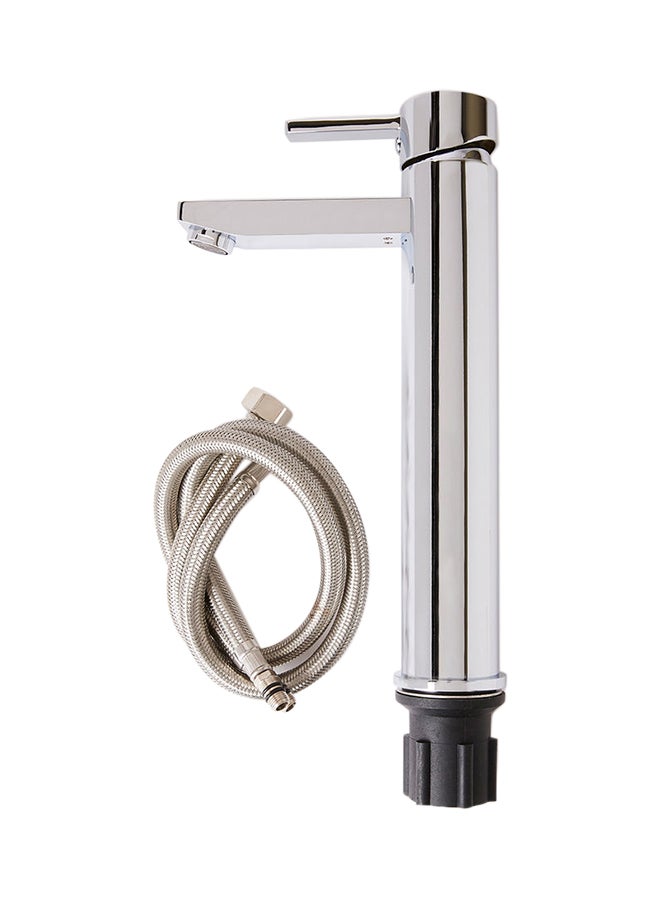 fashionhome Single Handle Brass Long Tap Silver - Image 1