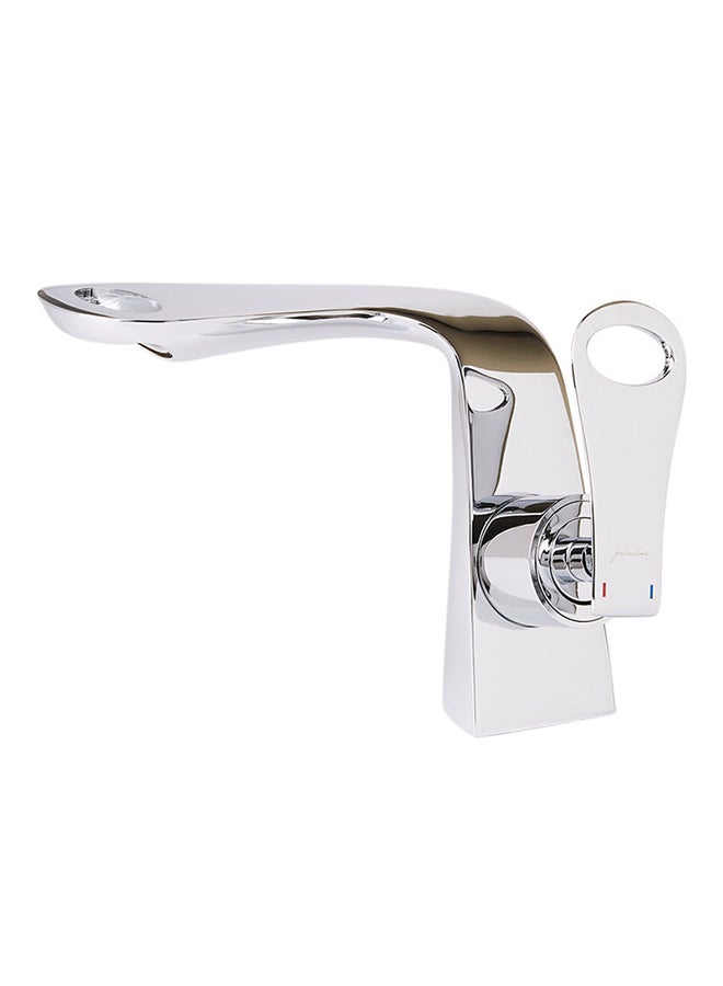fashionhome Modern Design Single Lever Basin Mixer Silver - Image 2
